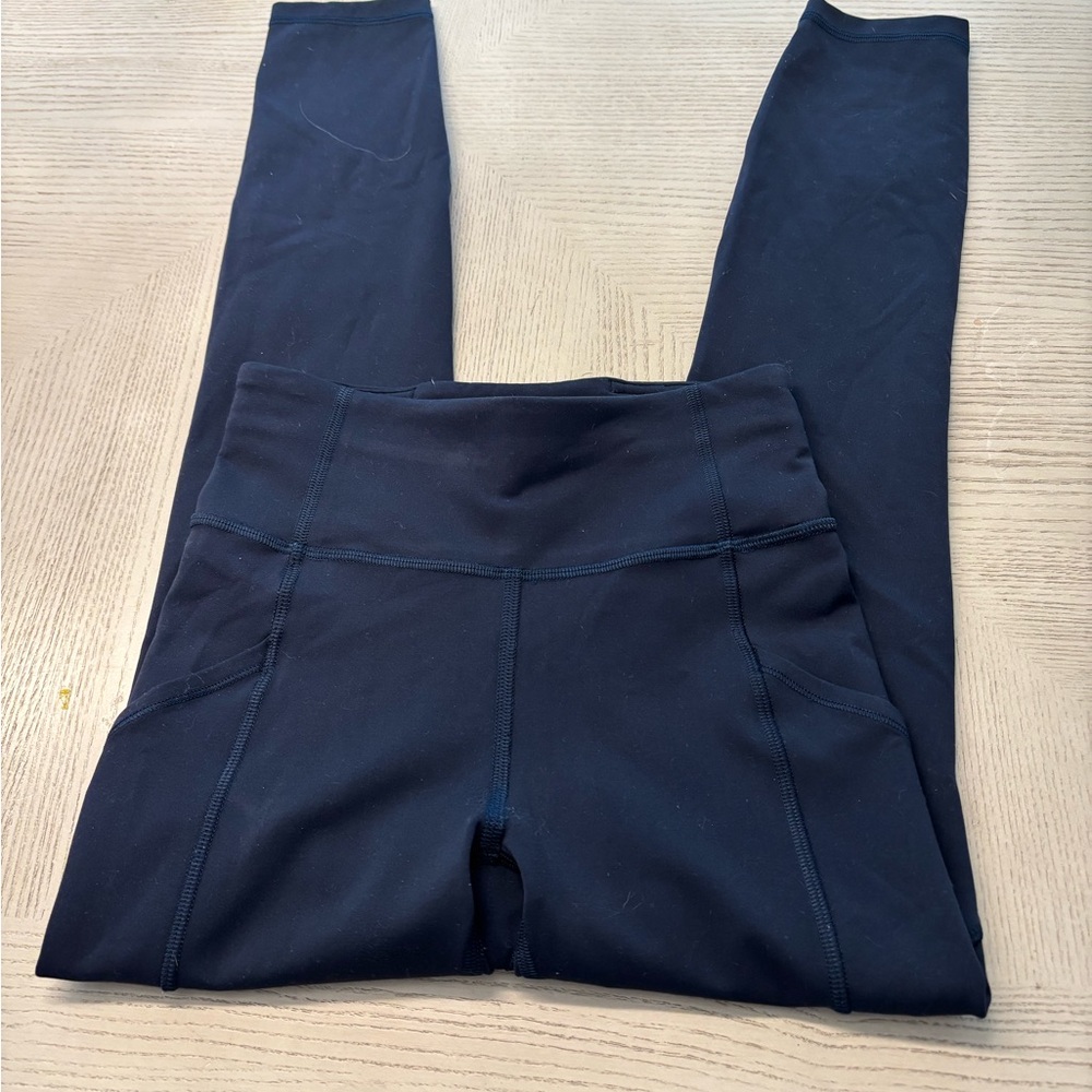 lululemon athletica Women's BlueLeggings‎ Sz 2 - Picture 6 of 6
